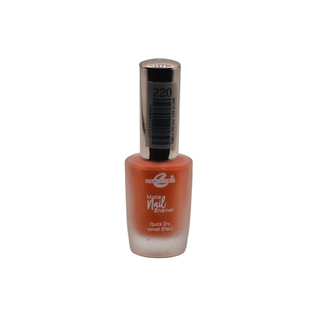 CHRISTINE MATTE NAIL PAINT 220 13ML