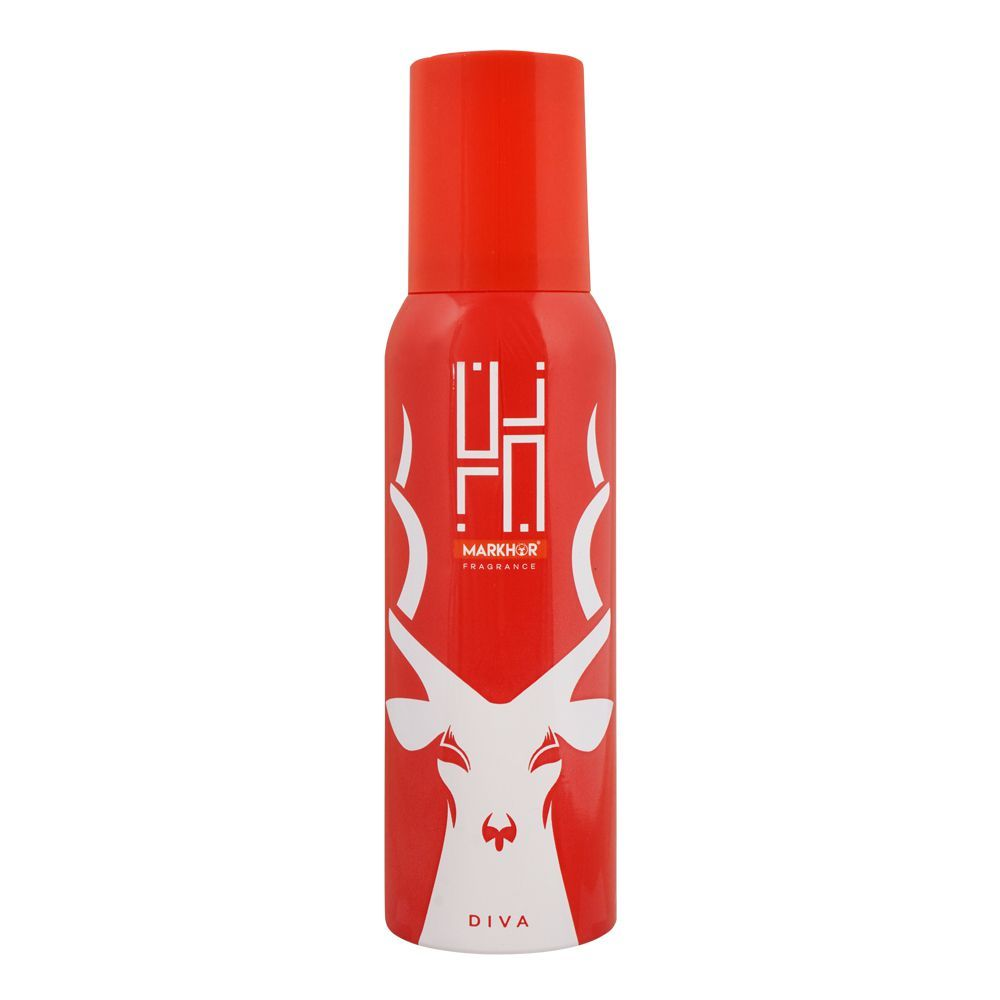 MARKHOR BODY SPRAY  NO GAS DIYA FOR FEMALE 120ML