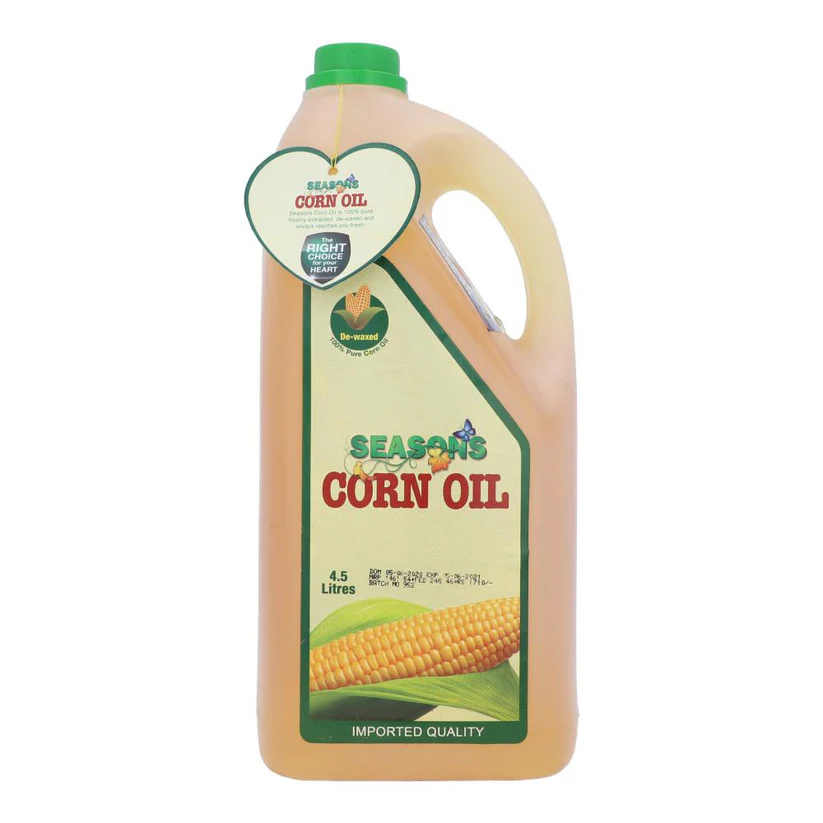 SEASONS CORN OIL BOTTLE 4.5LTR