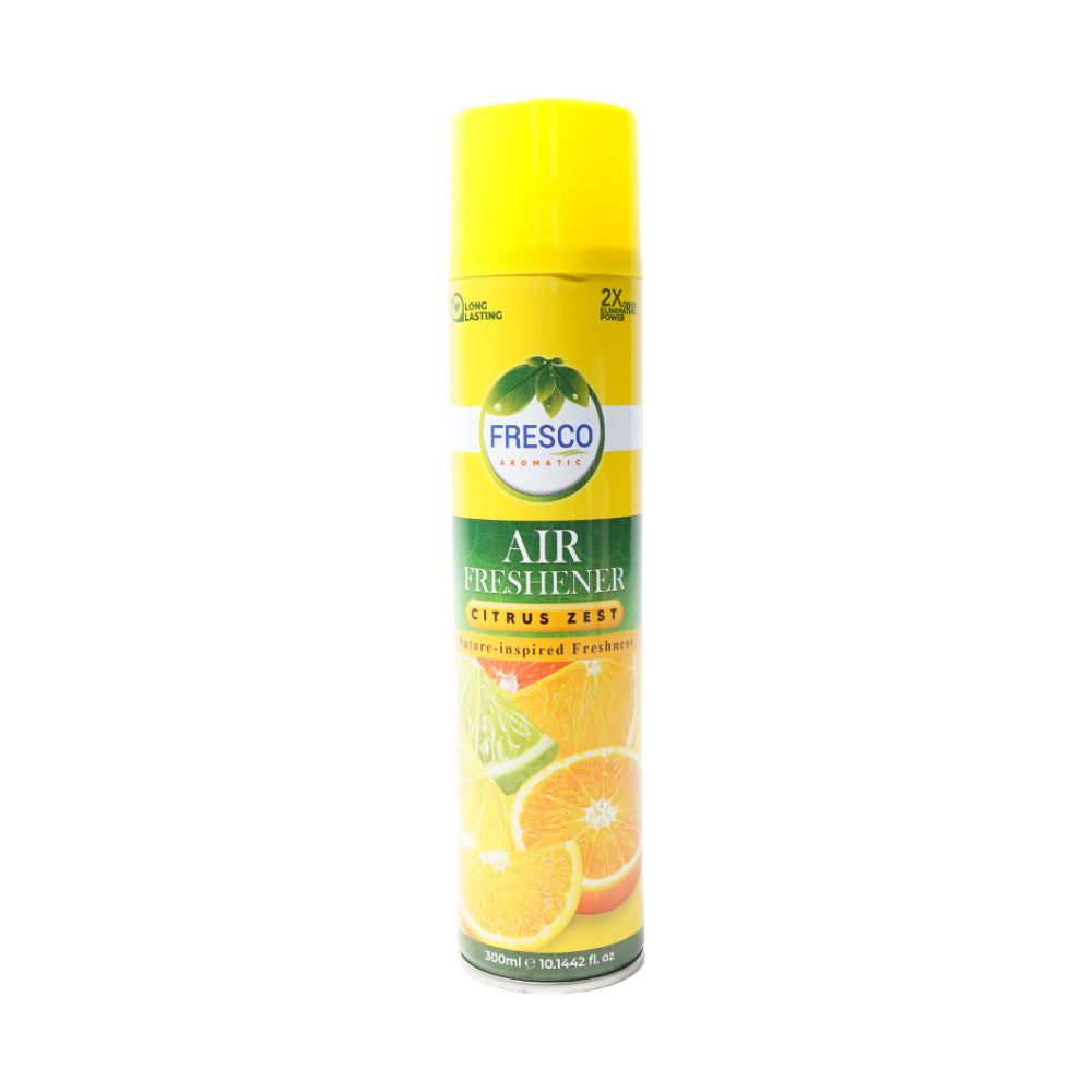 FRESCO AIR FRESHNE SPRAY CITRUS ZEST 300ML