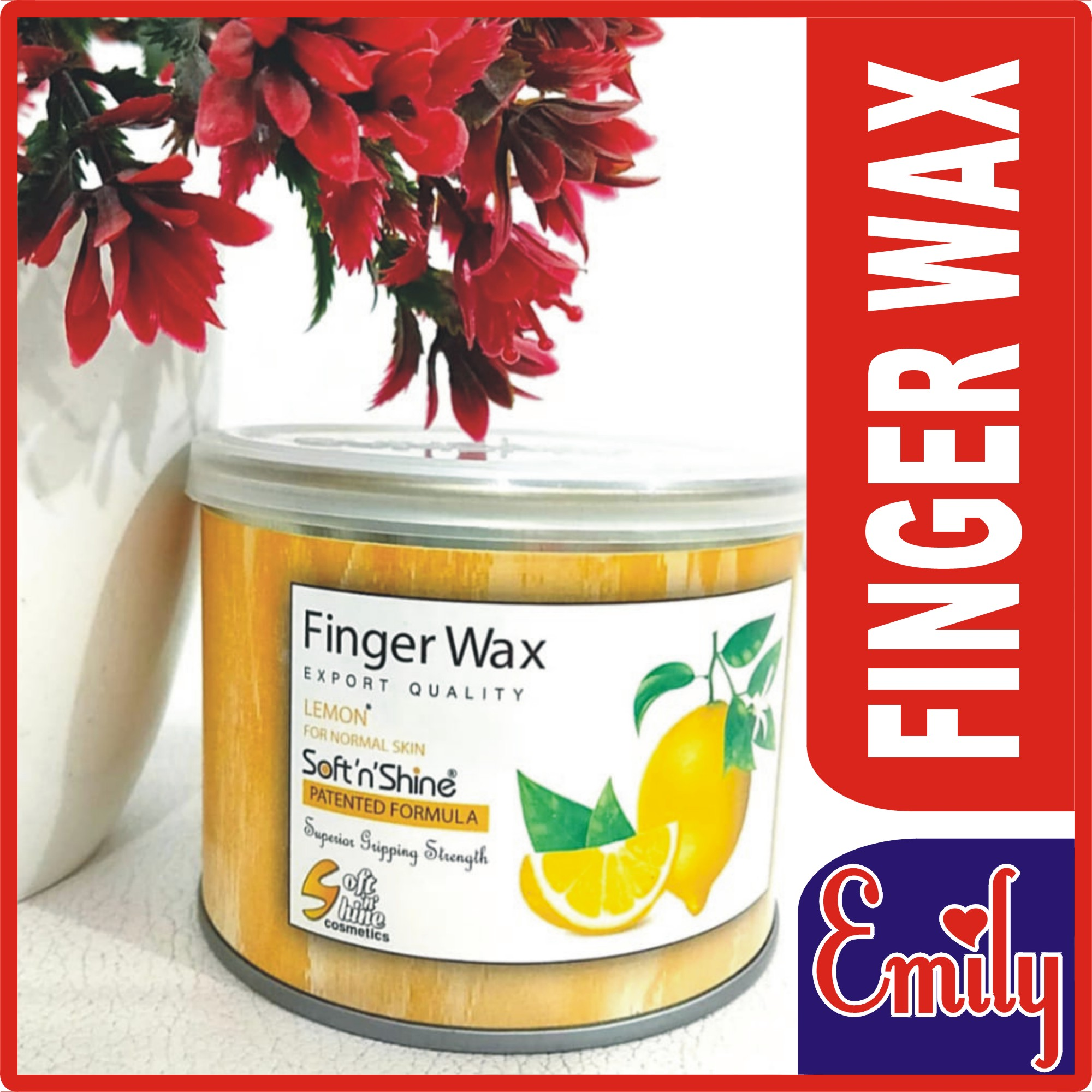 SOFT N SHINE FINGER LEMON WAX 250GM