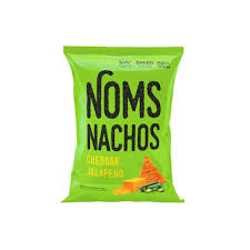 NOMS NACHOS CHEDDAR JALAPENO 32GM