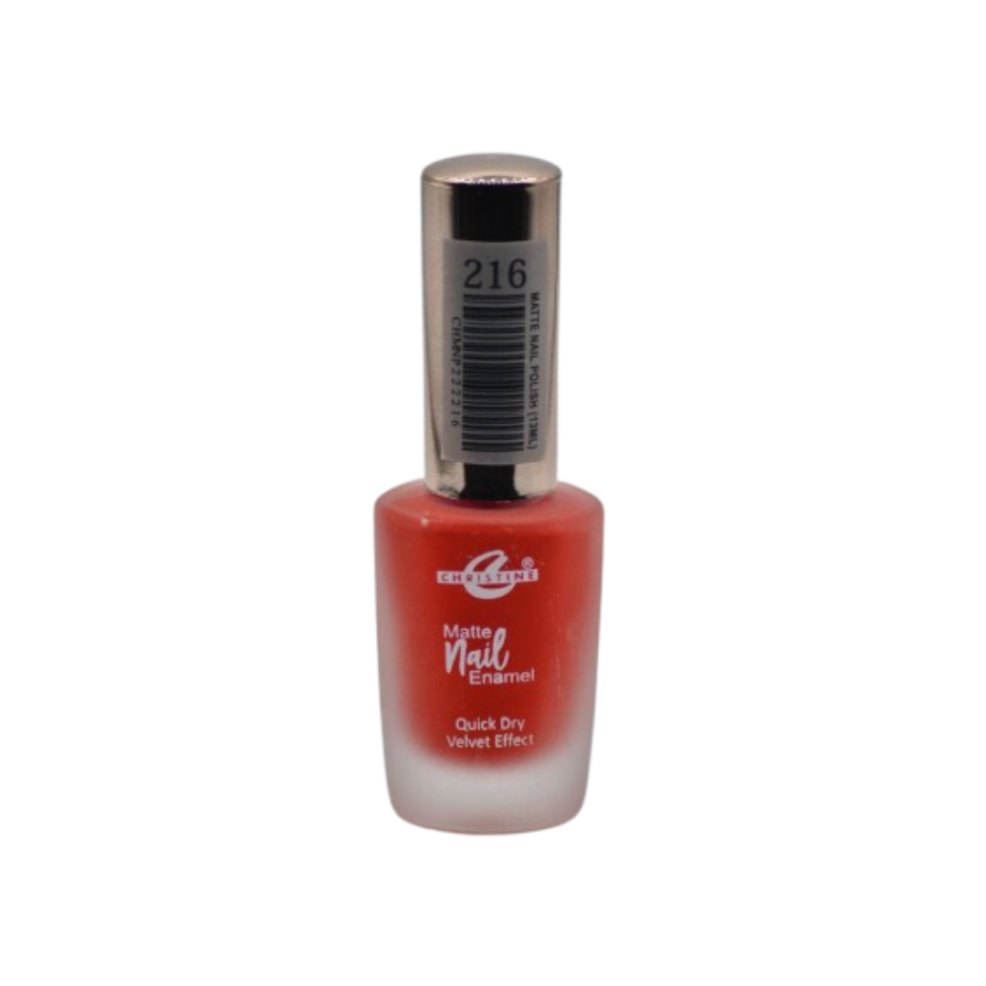 CHRISTINE MATTE NAIL PAINT 216 13ML