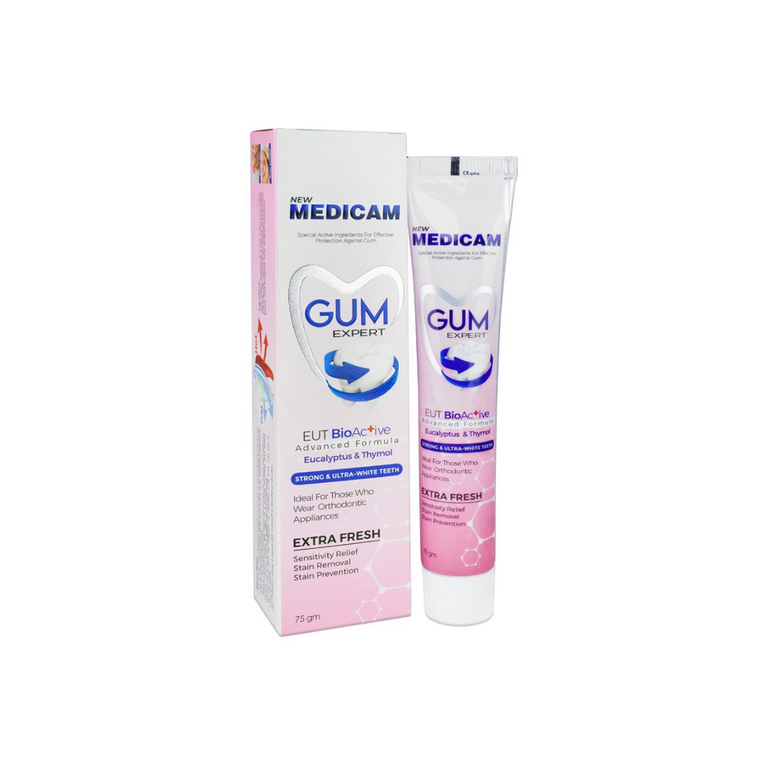 MEDICAM GUM EXPERT EXTRA FRESH DENTAL CREAM 75GM