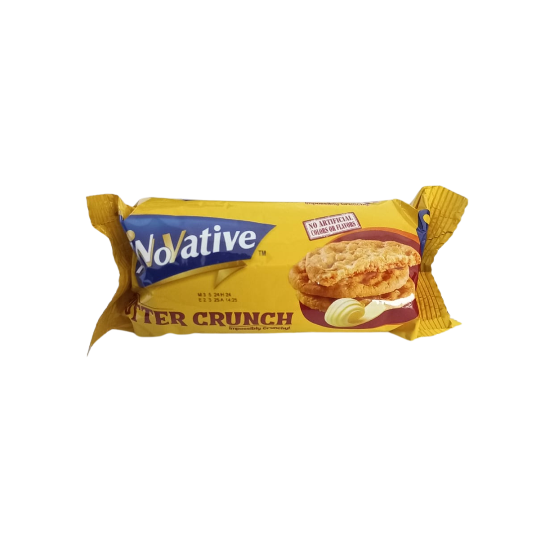 INNOVATIVE BUTTER CRUNCH BISCUIT 68GM