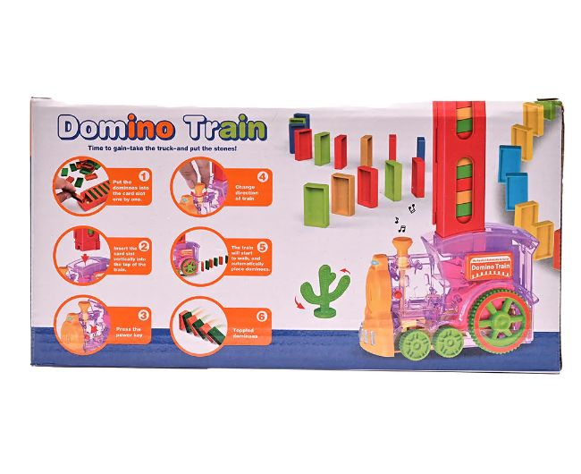 DOMINO TRAIN 60 PCS DOMINO GD6023