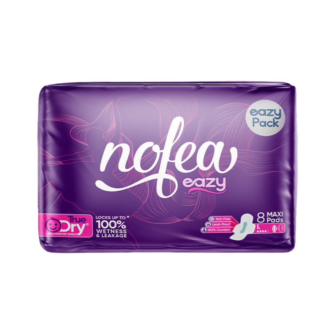 NOFEA EAZY MAXI PADS 8L,TRUE DRY