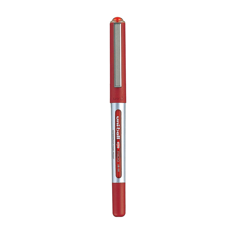 UNI-BALL EYE MICRO RED UB-150 WATERPROOF BALL PEN