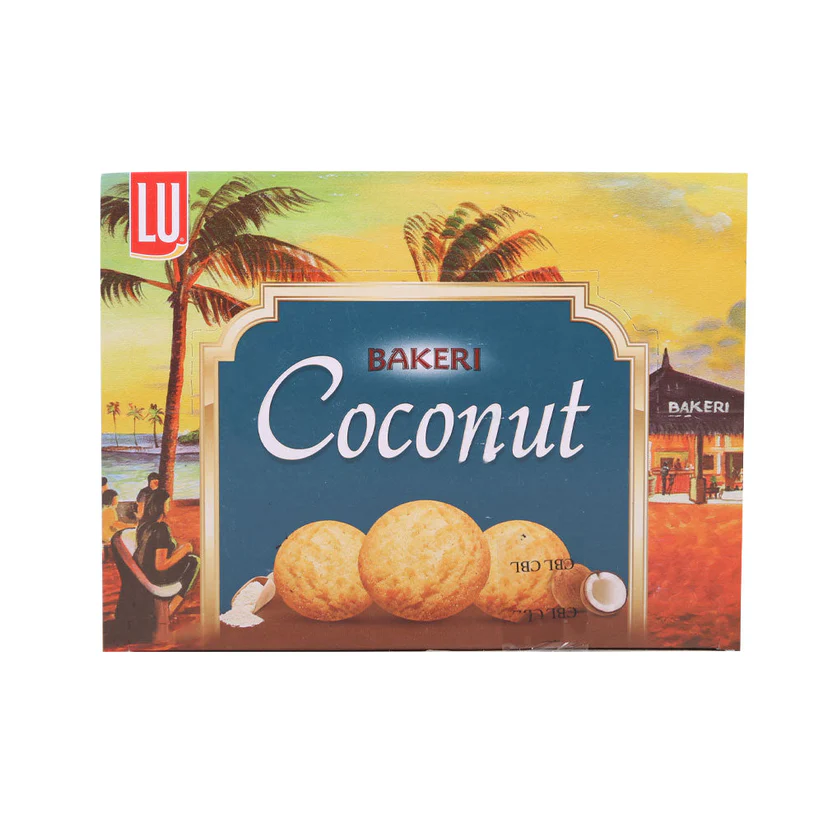 LU BAKERI COCONUT BISCUIT 33GM 6PCS BOX