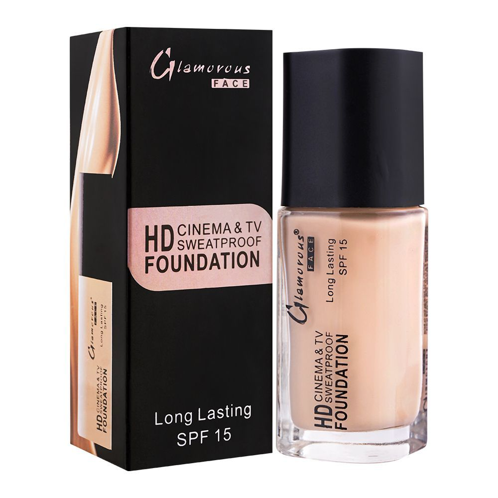 GLAMURUS FACE HD FOUNDATION NATURAL BUFF 1