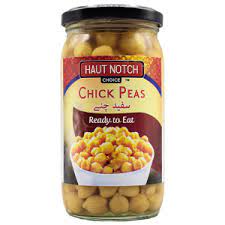 HAUT NOTCH CHICK PEAS GLASS JAR 800GM