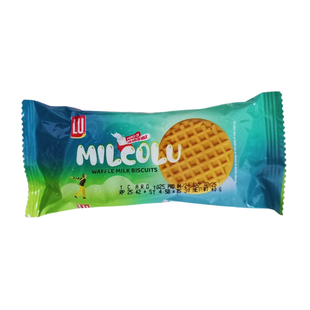 LU MILCOLU WAFFLE MILK BISCUIT 40GM