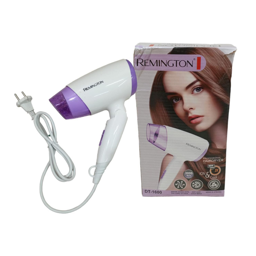 REMINGTON PROFESSIONAL ION & COOL HAIR DRYER DT-1600