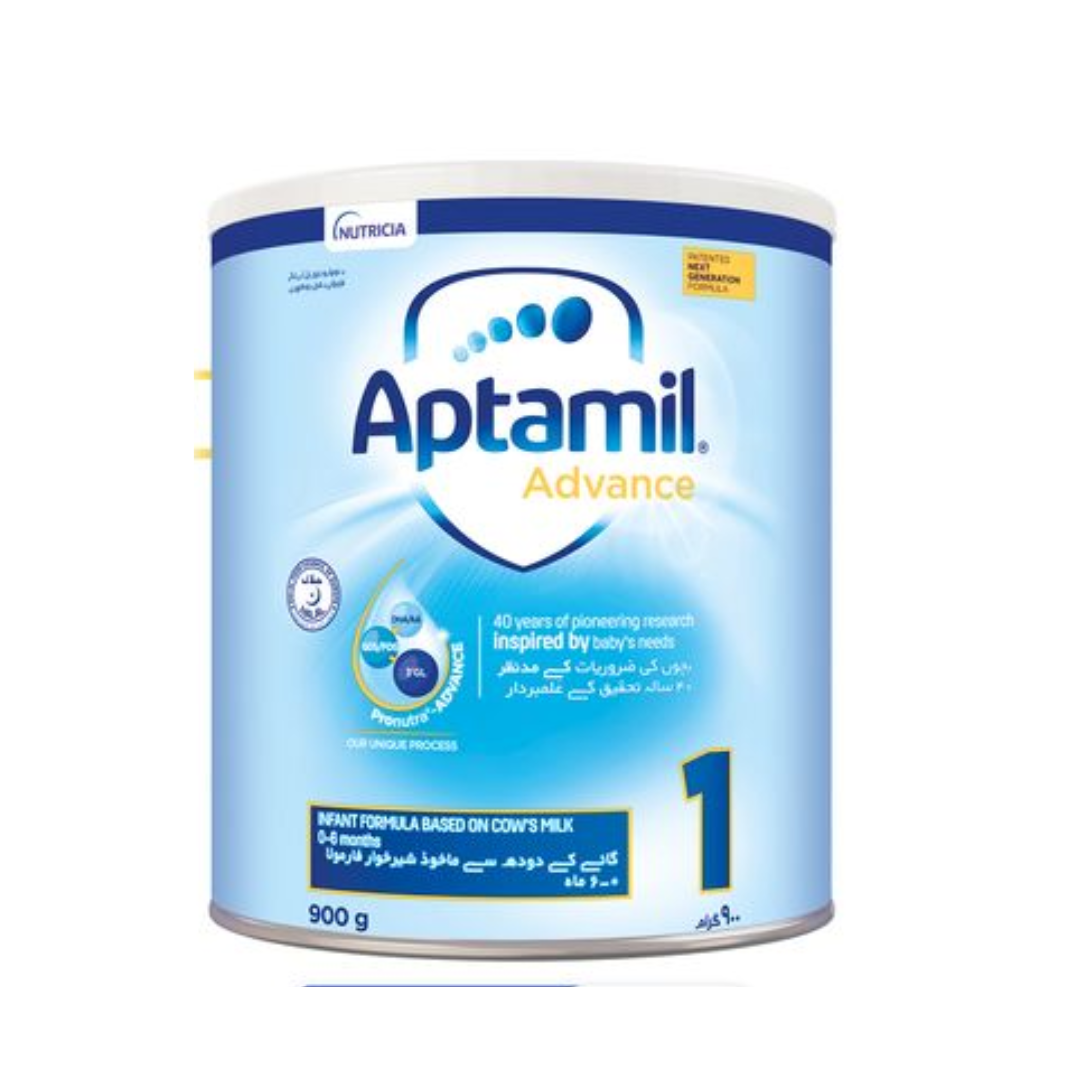 APTAMIL ADVANCE NO.1 INFANT FORMULA O-6 MONTHS 900G