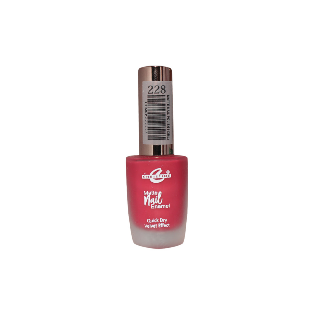 CHRISTINE MATTE NAIL PAINT 228 13ML