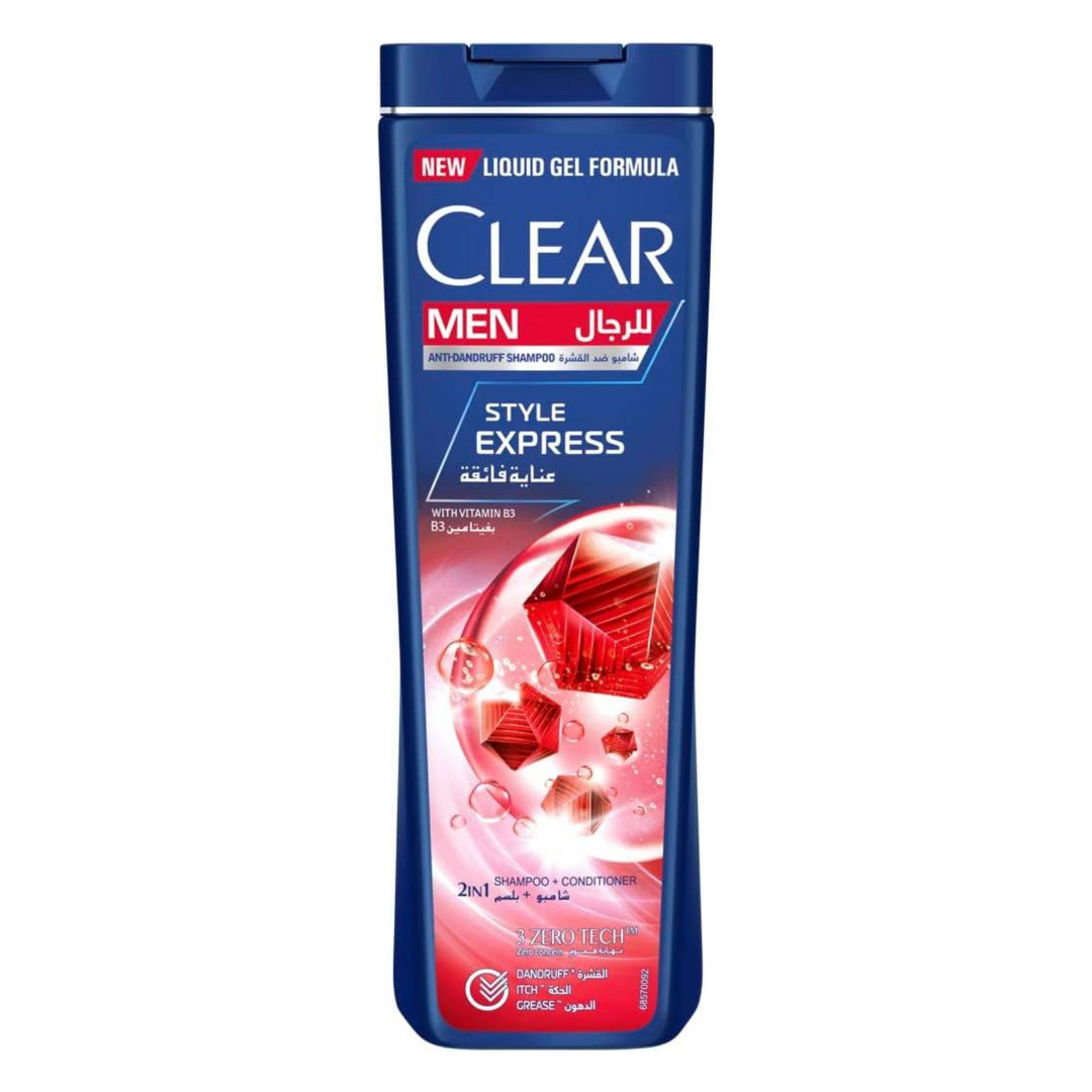 CLEAR MEN ANTI-DANDRUFF SHAMPOO + CONDITIONER STYLE EXPRESS 400ML