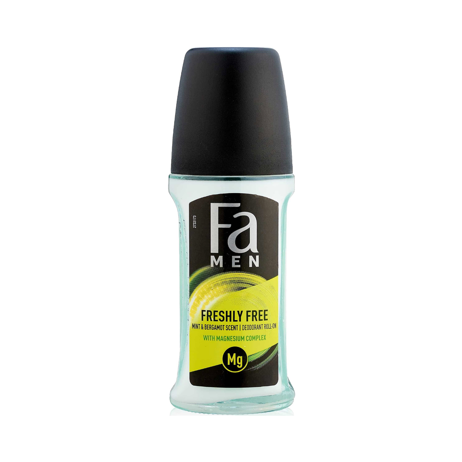 FA MEN FRESHLY FREE MINT & BERGAMOT SCENT DEODORANT ROLL ON 50ML