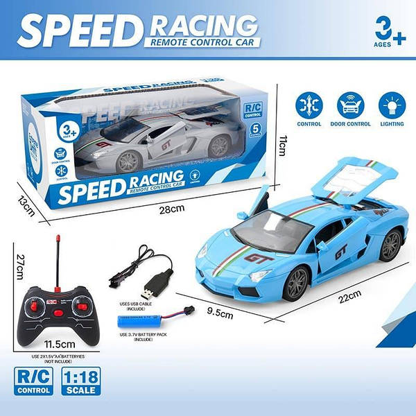 RC SPEED RACING REMOTE CONTROL CAR NO.758-27