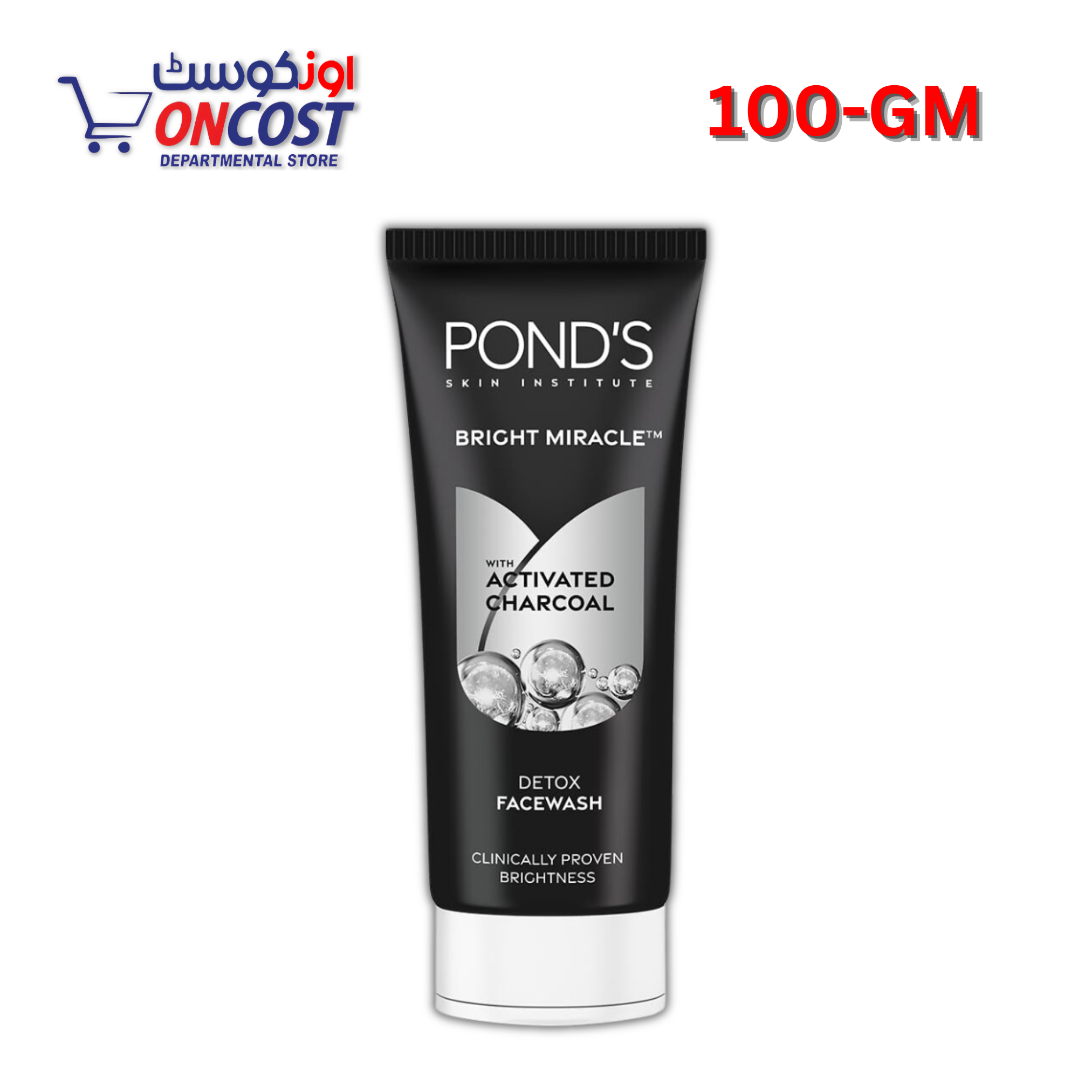 PONDS BRIGHT MIRACLE PURE DETOX FACEWASH 100GM