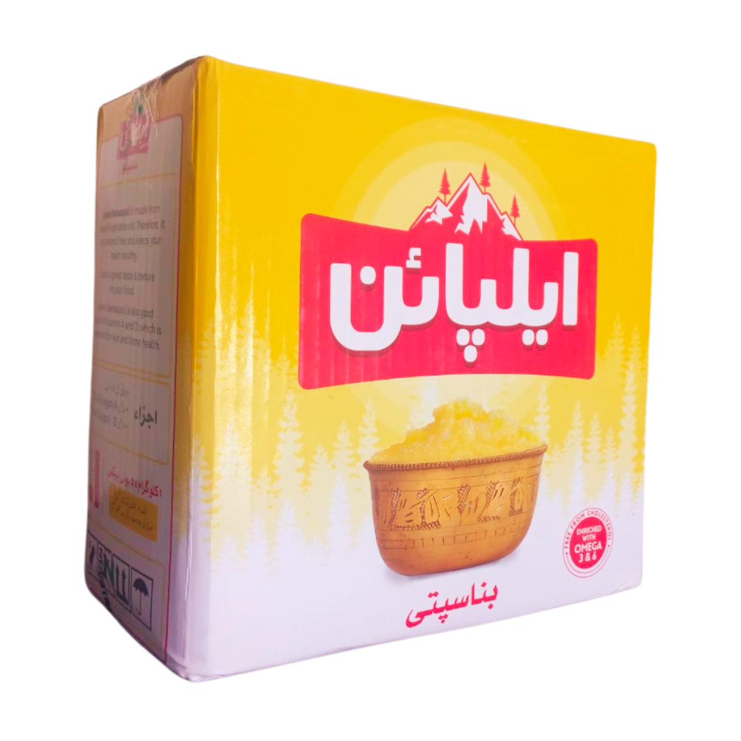 ALPINE BANASPATI GHEE 1KG POUCH CTN