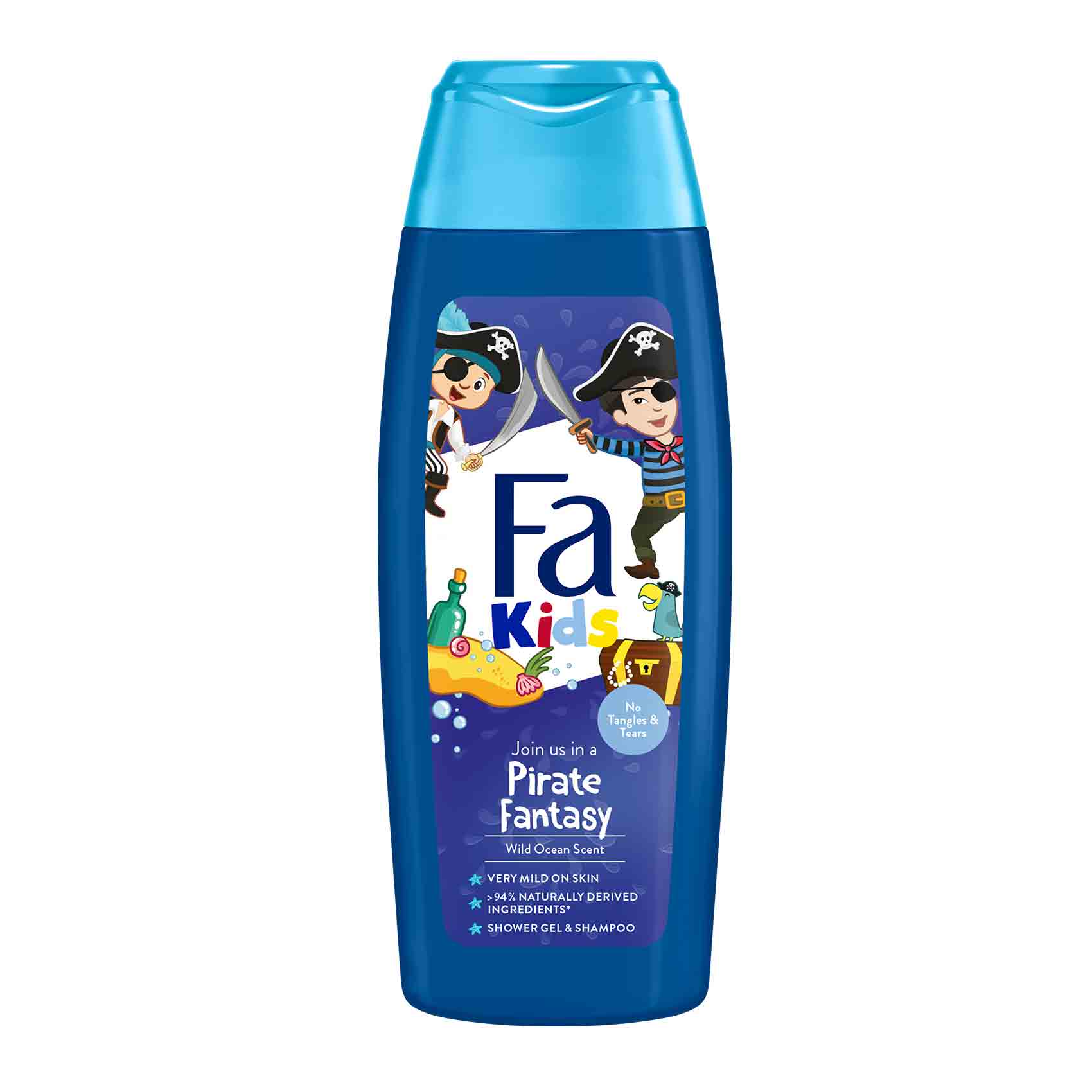 FA KIDS SHOWER GEL & SHAMPOO PIRATE FANTASY 250ML