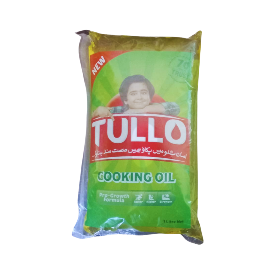 TULLO COOKING OIL 1LTR POUCH