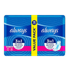 Always Pads Maxi Thick Long Value Pack 18pcs