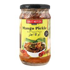 HAUT NOTCH MANGO PICKLE WITH MUSTARD OIL GLASS JAR 340GM