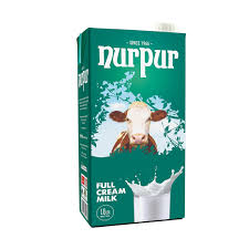 NURPUR FULL CREAM MILK 1LTR