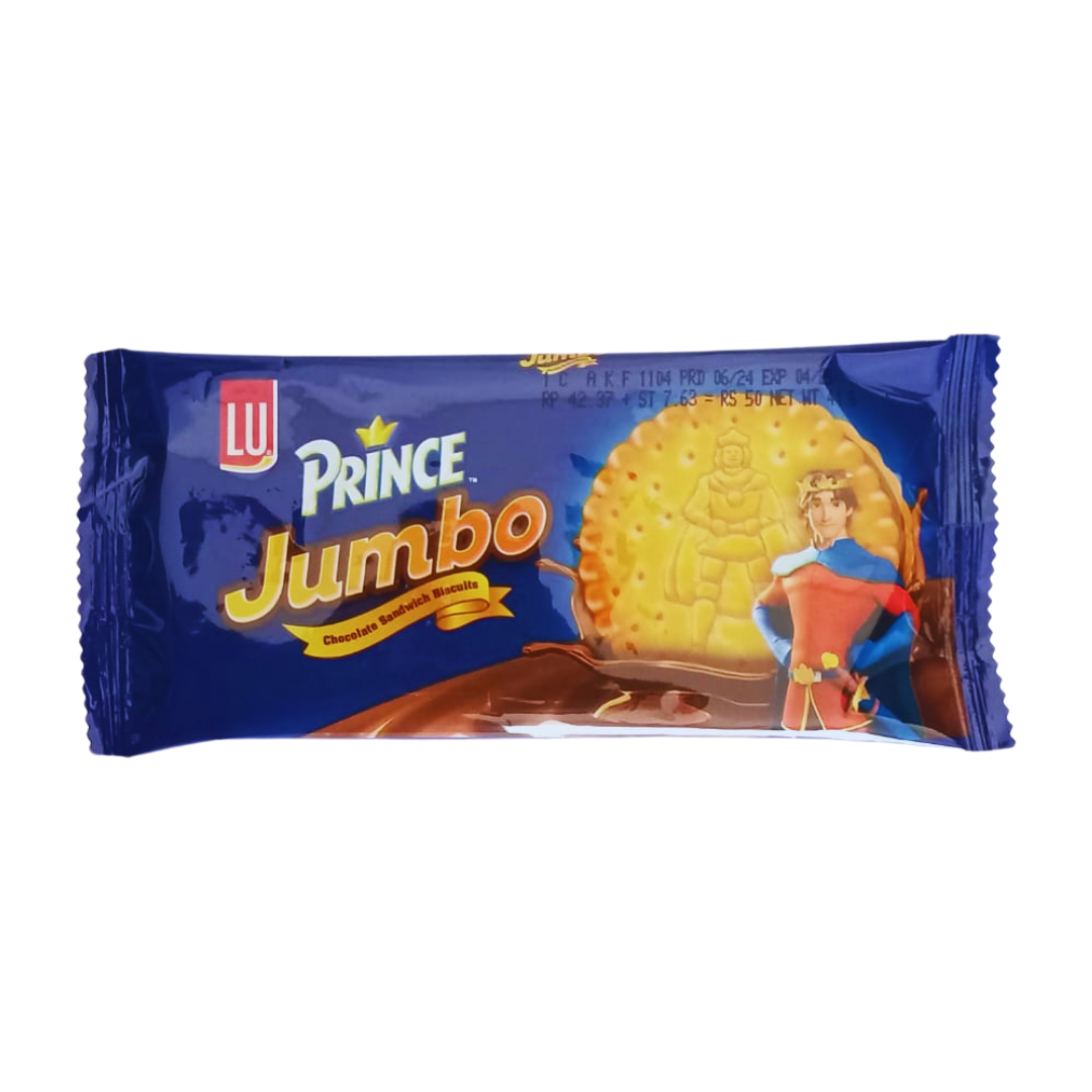 LU PRINCE CHOCOLATE BISCUIT JUMBO 41GM