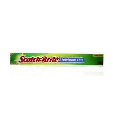 SCOTCH BRITE ALUMINUM FOIL 37.5 SQ.FT 450MM X 7.6M