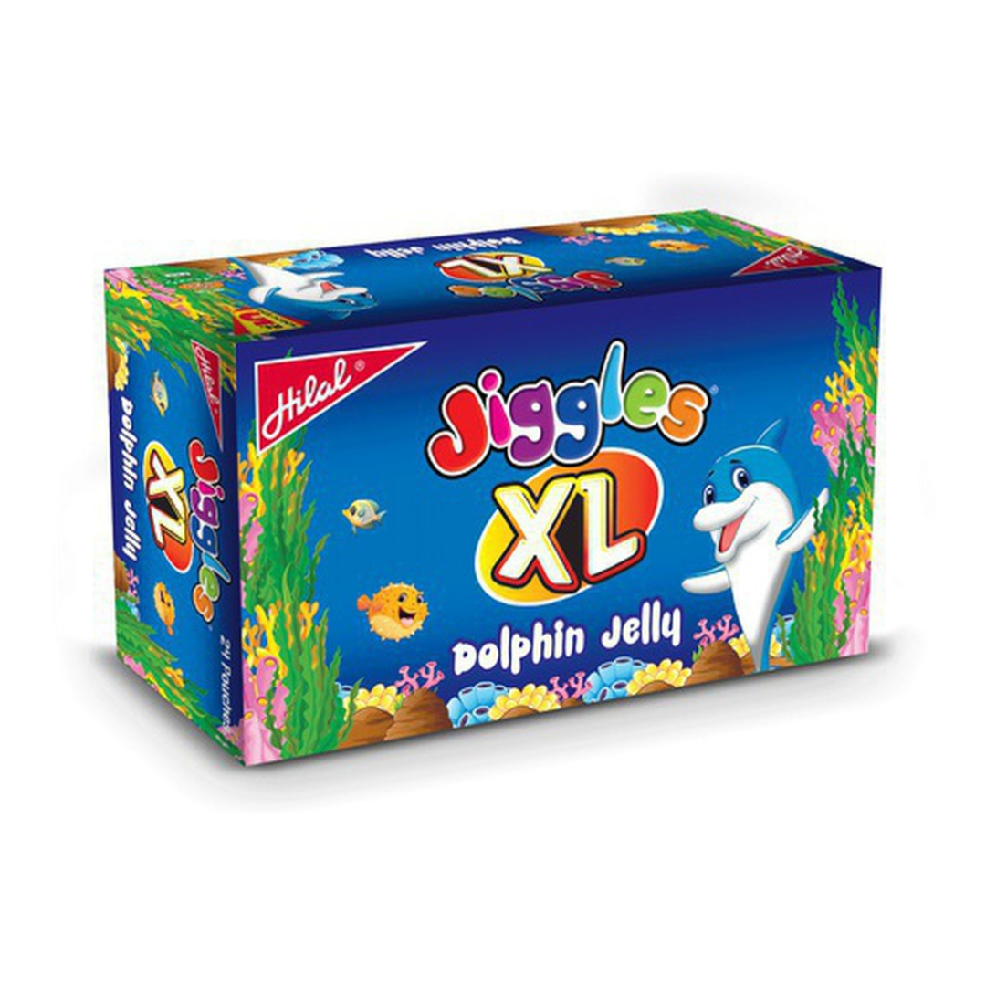 HILAL JIGGLES DOLPHIN JELLY 8GM 24PCS BOX