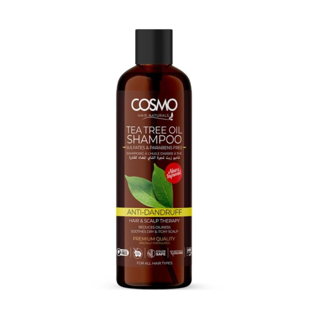 COSMO TEA TREE OIL SHAMPOO ANTI-DANDRUFF 480ML