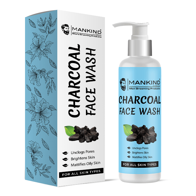 MANKIND CHARCOAL FACE WASH 150ML