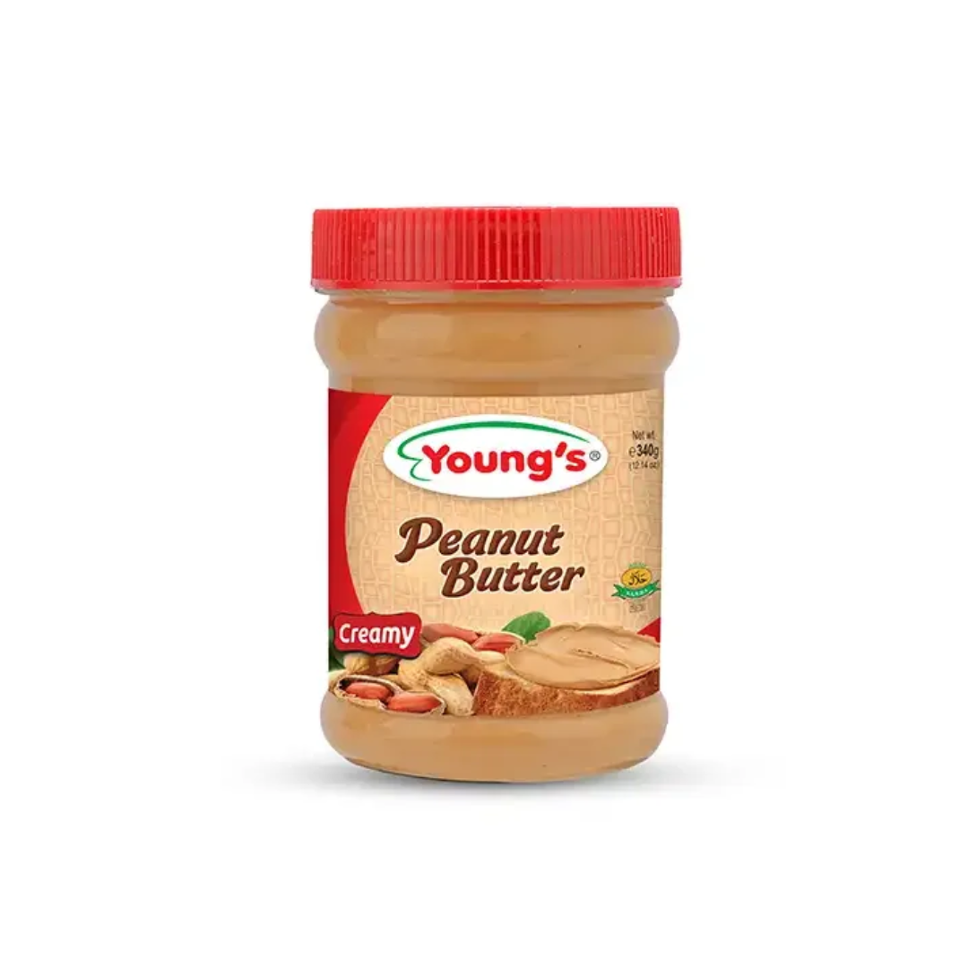 YOUNGS PEANUT BUTTER CREAMY 340GM