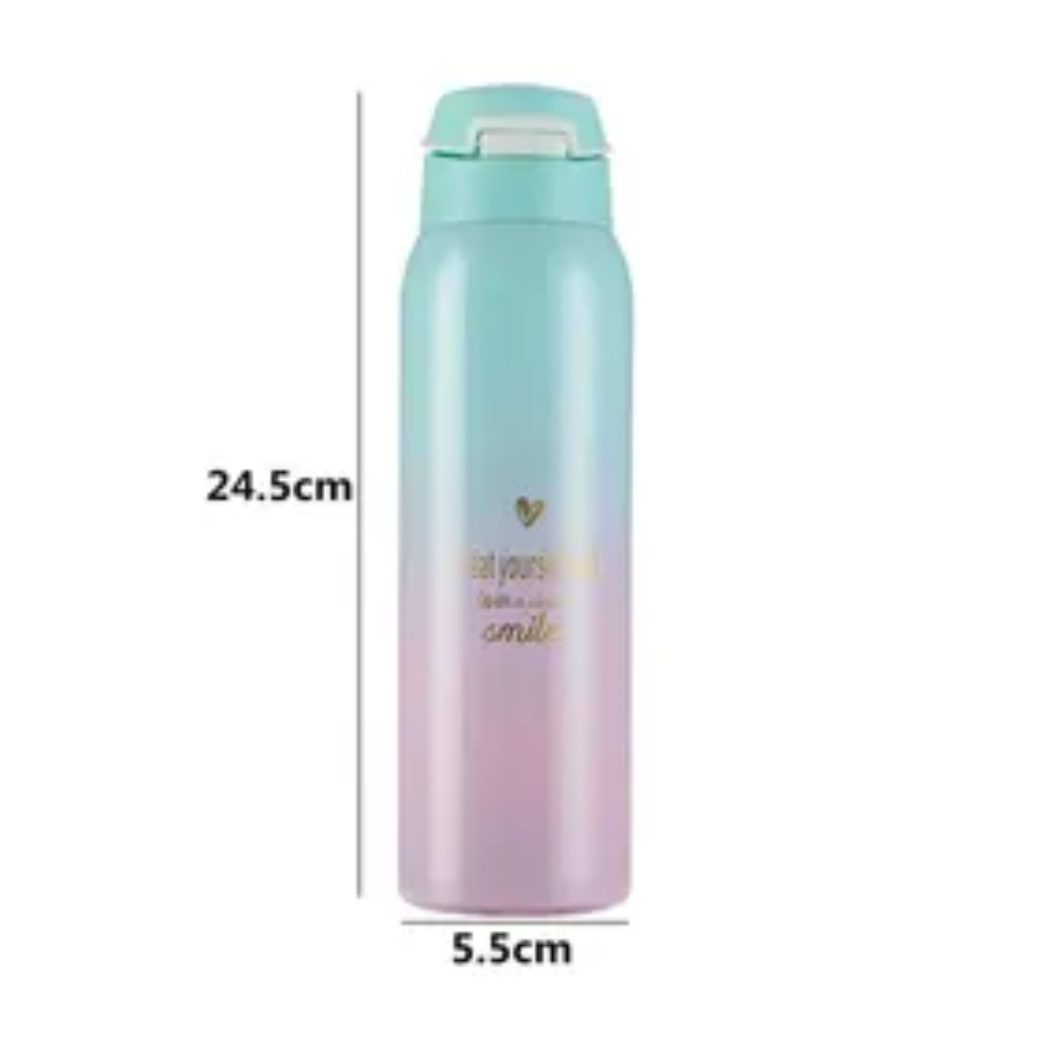 STEEL WATER BOTTLE HOT & COLD 500ML