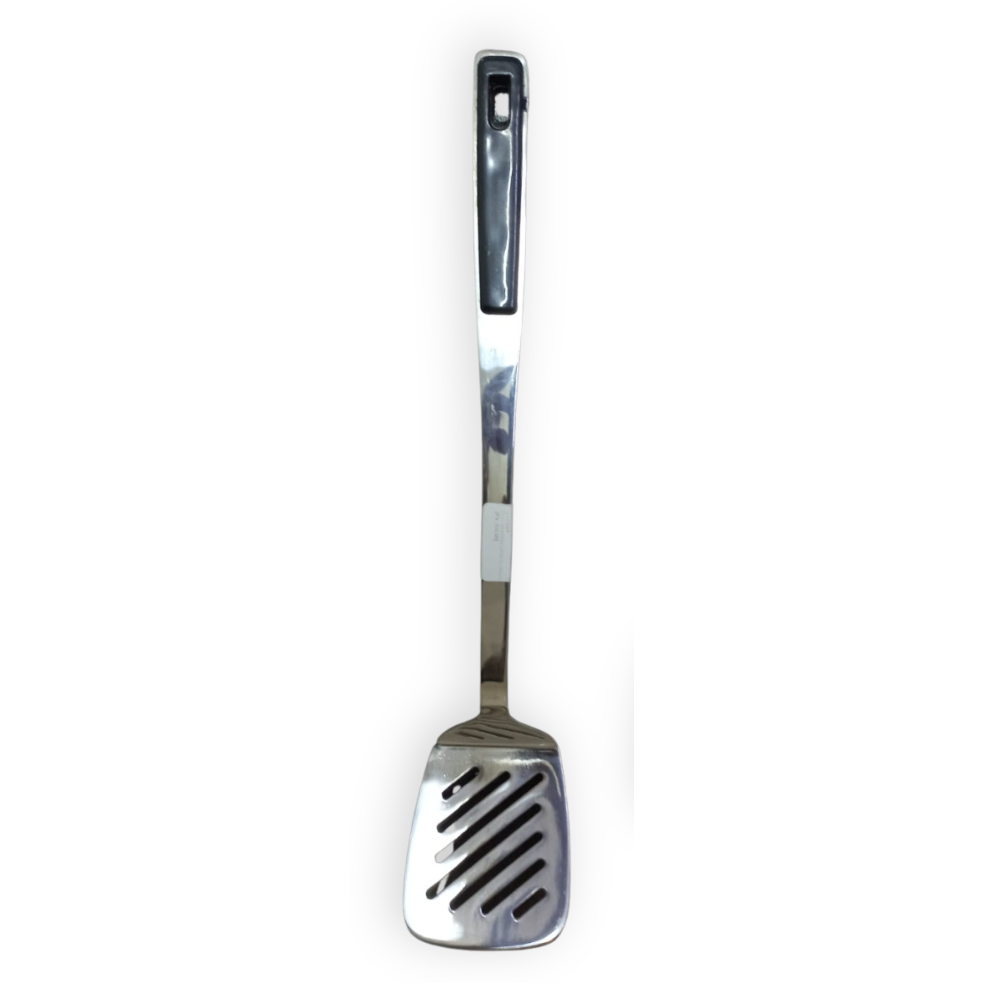 SLOTTED TURNER SPOON LARGE STAINLESS STEEL 16-INCHES