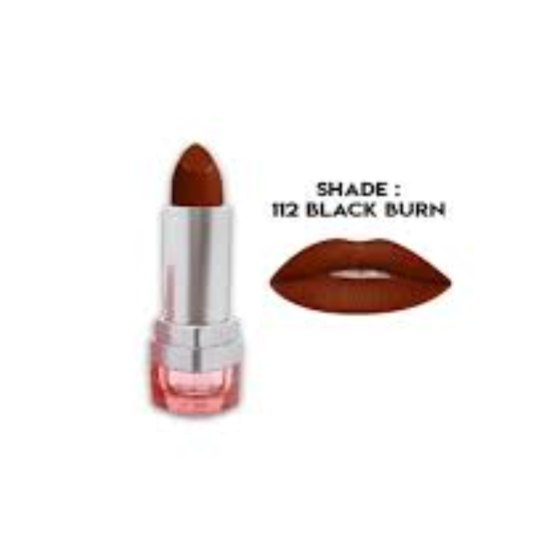 GLAMOROUS FACE LIPSTICK SHADE 112 BLACK BURN