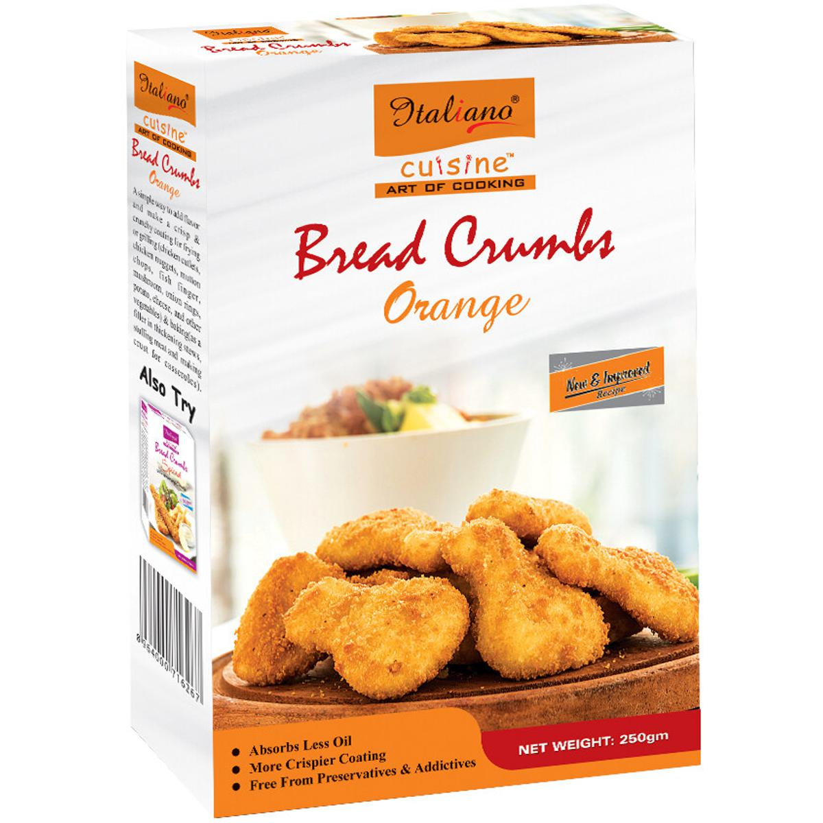 ITALIANO BREAD CRUMBS ORANGE 250GM