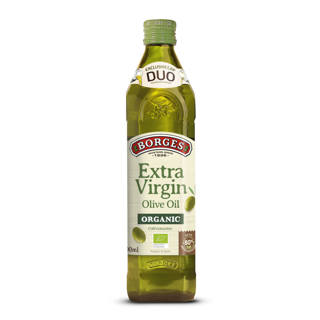 BORGES ECO ORGANIC EXTRA VIRGIN OLIVE OIL BOTTLE 500ML