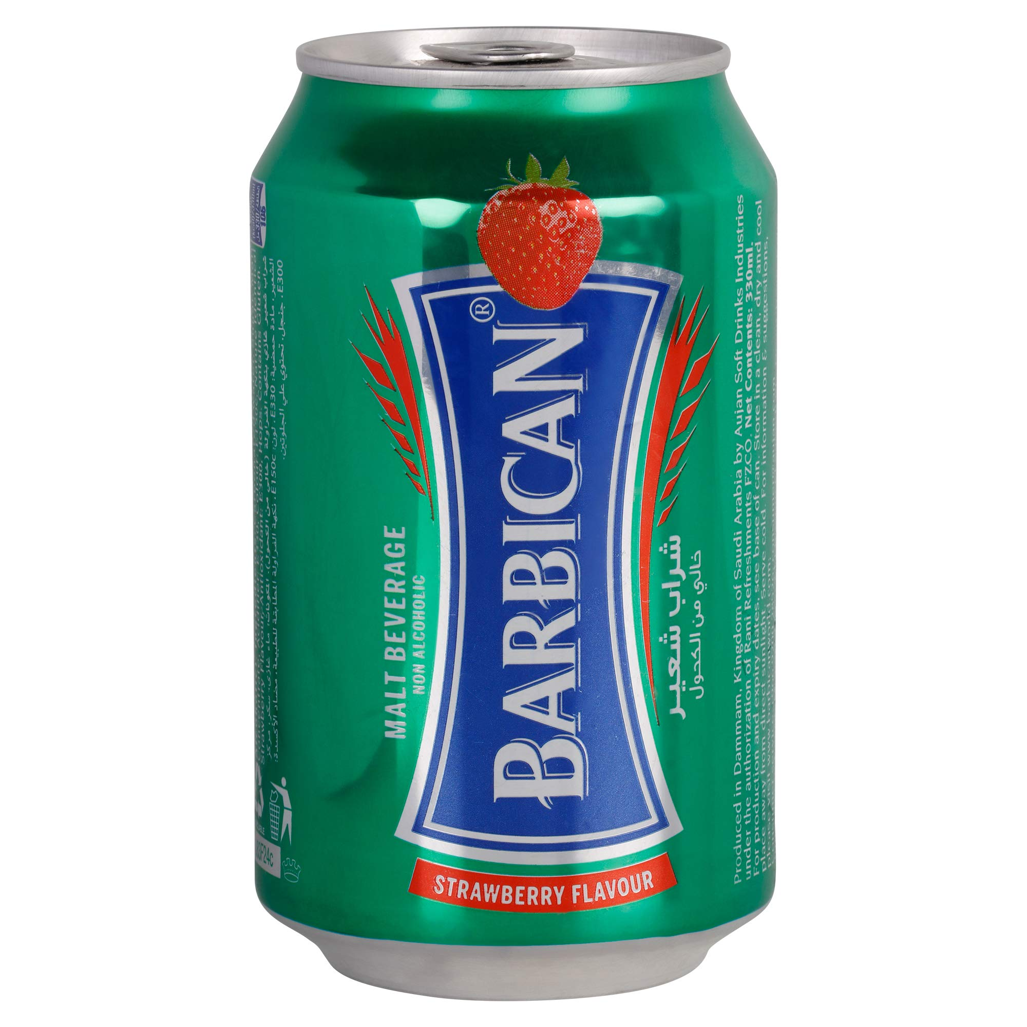 BARBICAN MALT STRAWBERRY FLAVOUR CAN 330ML