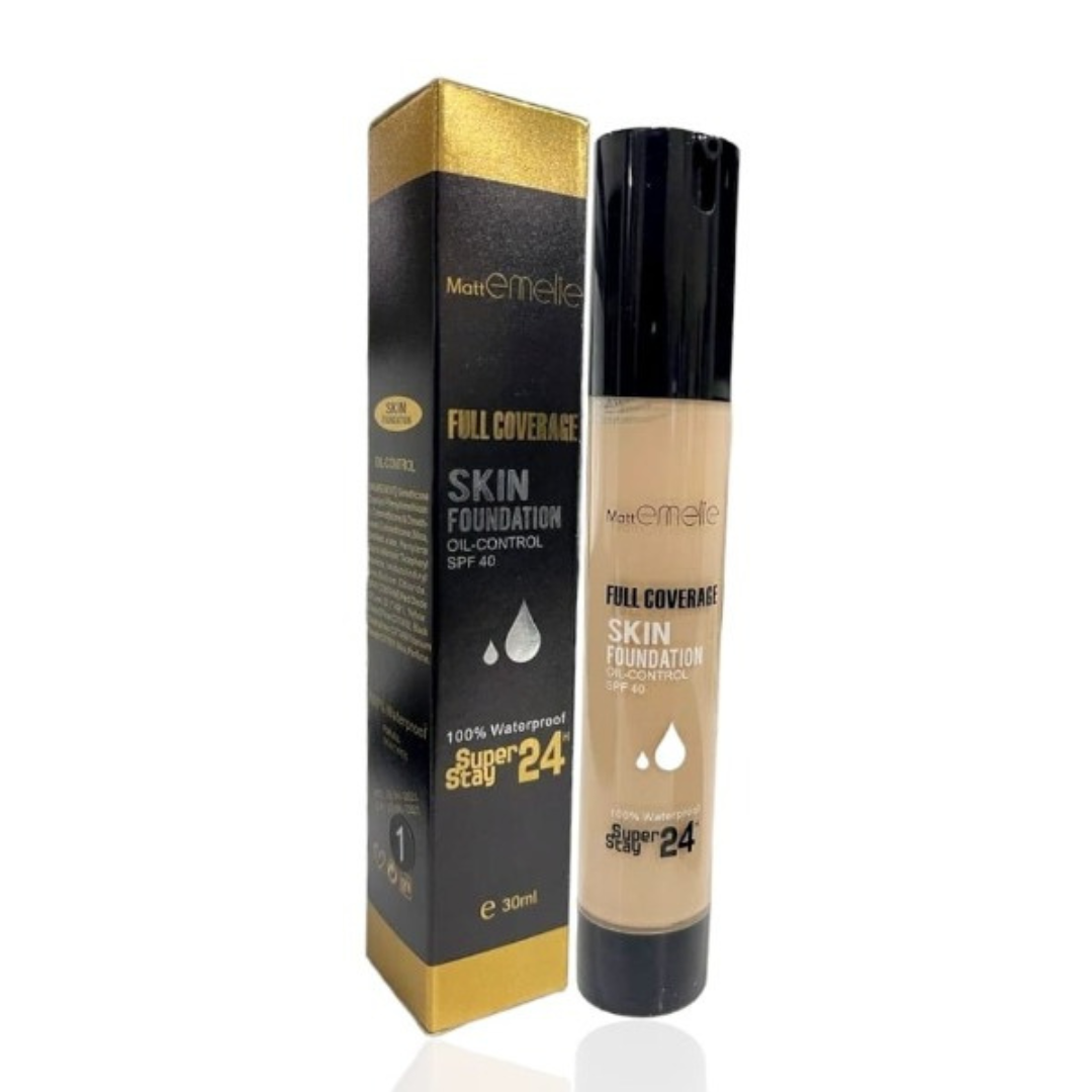 MATT EMELIE LIQUID FOUNDATION 24H WATER PROOF 30ML