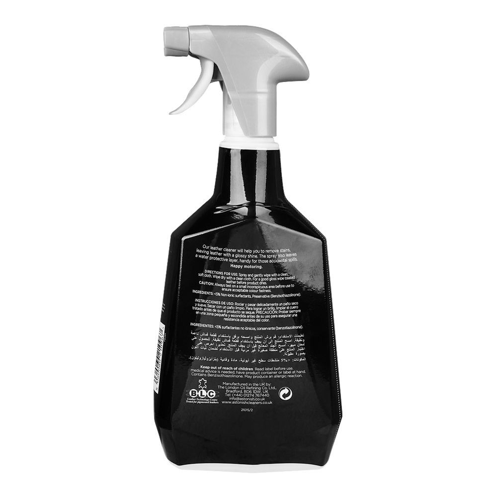 ASTONISH CAR CARE LEATHER CLEANER 750ML SPRAY