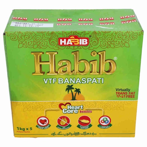 HABIB BANASPATI GHEE 1KG POUCH CTN