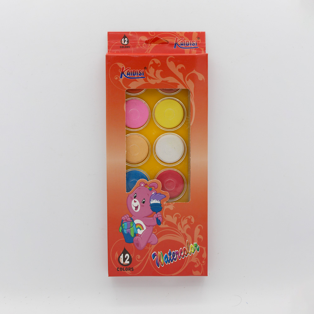 KAIDISI 12 WATERCOLORS KDS-6018