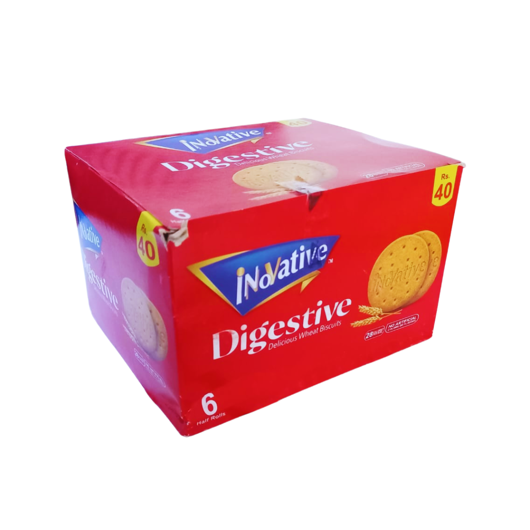 INNOVATIVE DIGESTIVE BISCUIT 72GM 6PCS BOX