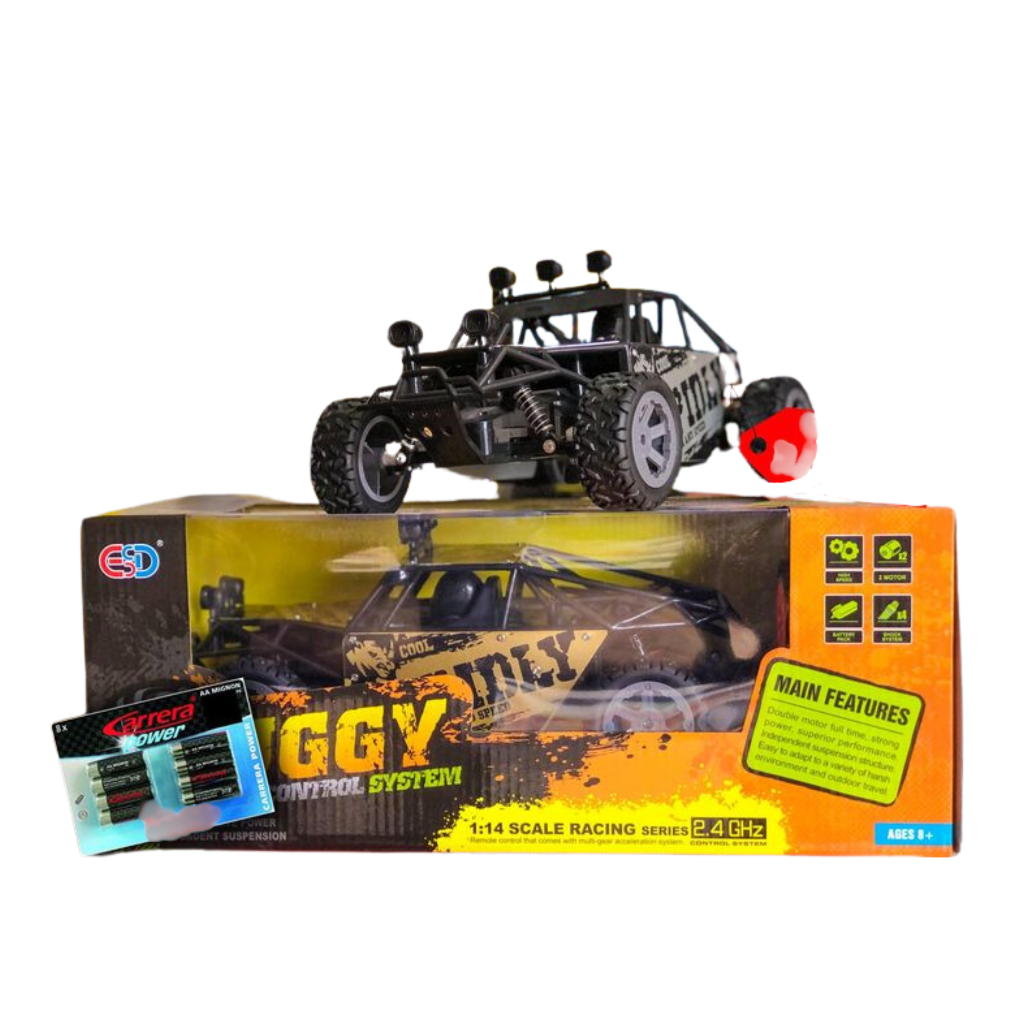 RC CAR BUGGY OFF-ROAD REMOTE CONTROL ESD77