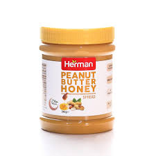 HERMAN PEANUT BUTTER HONEY 340GM