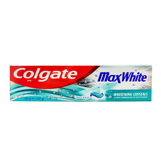 COLGATE TOOTHPASTE MAX WHITE 137GM