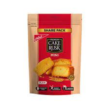 HILAL BAKE TIME CAKE RUSK MINI BITES 156GM